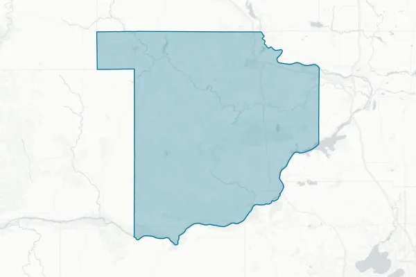 Sauk County — detail map