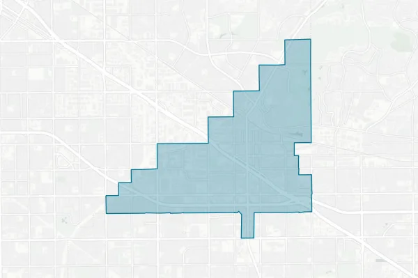 Buena Park School District — detail map