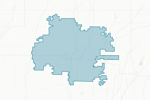 Clarinda Community School District — detail map