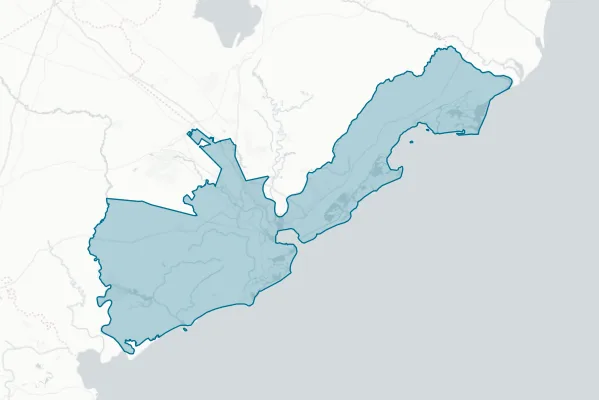 County of Charleston — detail map