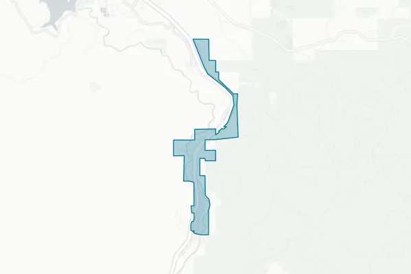 City of Dunsmuir — detail map