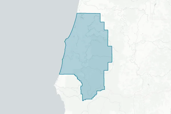 Coos County — detail map