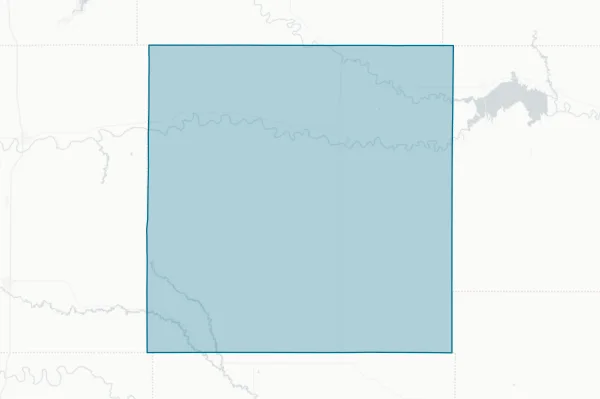 OSBORNE COUNTY, KANSAS — detail map