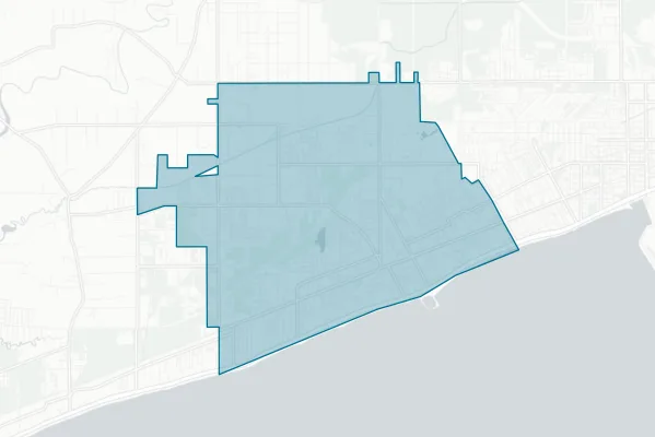 City of Long Beach — detail map