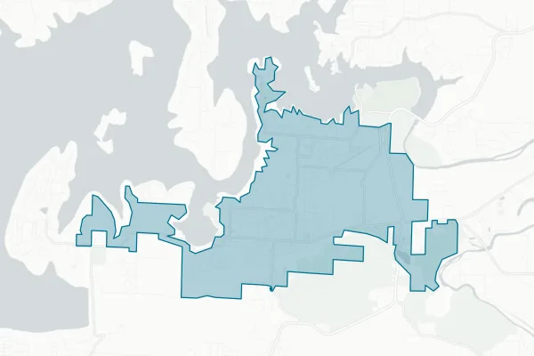 City of Heber Springs — detail map