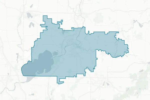 School District of Fort Atkinson — detail map