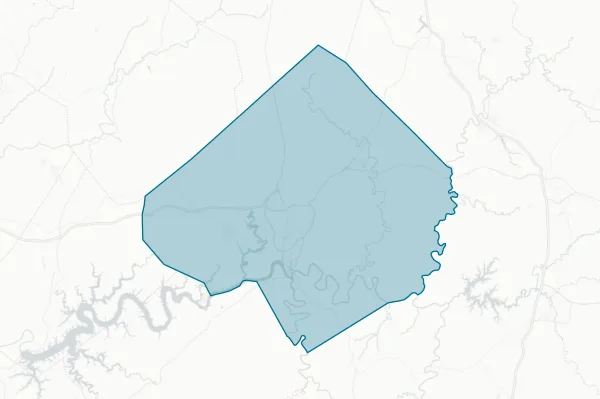 Pulaski County Fiscal Court — detail map