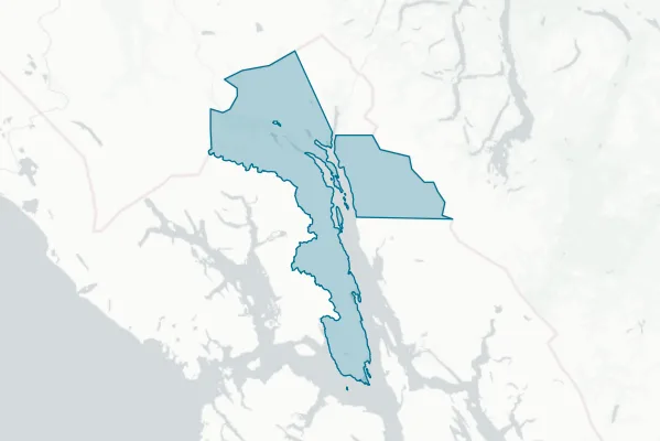 Haines Borough — detail map