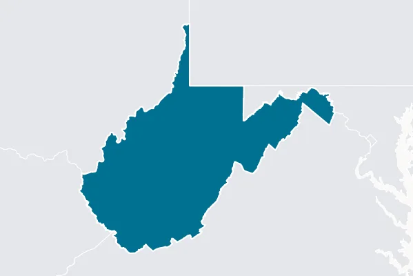 Town of Coalton — detail map