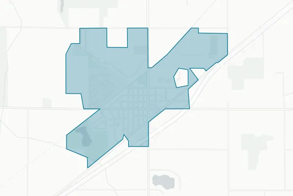 City of Potterville — detail map