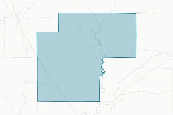 White County — detail map