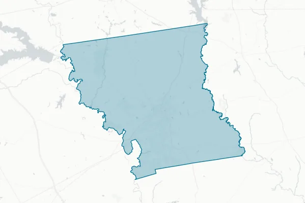 Anderson County — detail map