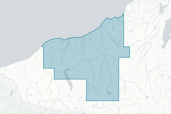 Ontonagon County — detail map