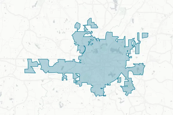 City of Carrollton — detail map