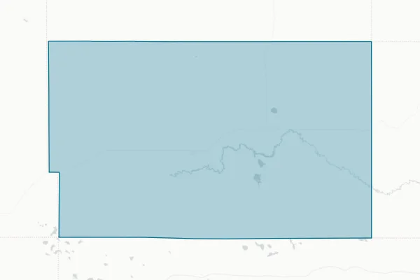 Bennett County — detail map