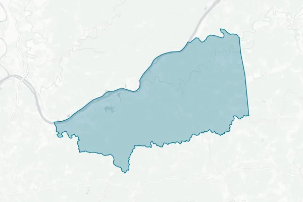 Pleasants County Board of Education — detail map