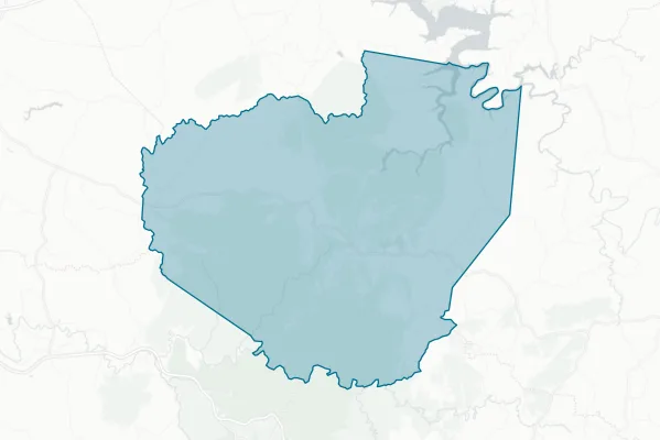 Menifee County Fiscal Court — detail map