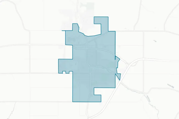City of Dodgeville — detail map