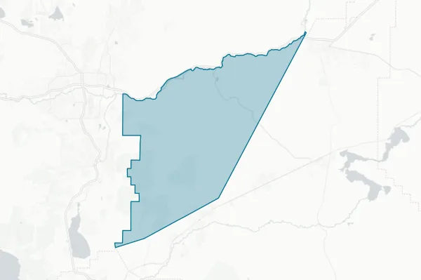 Storey County — detail map