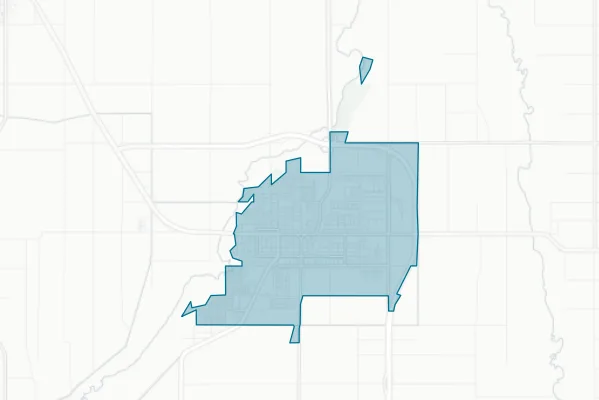 City of Brawley — detail map