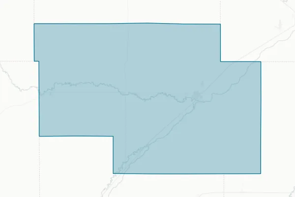 PAWNEE COUNTY, KANSAS — detail map