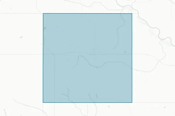 Brown County, Kansas — detail map