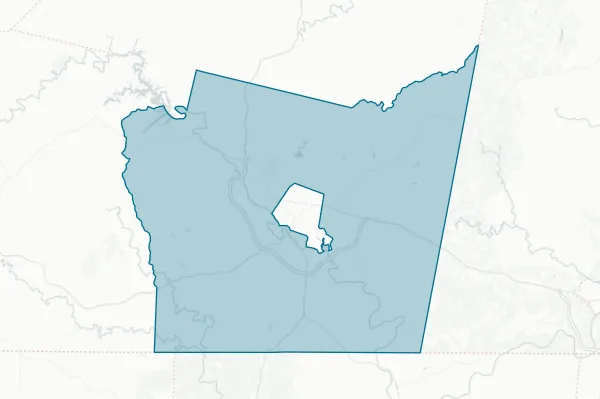 County of Henry — detail map