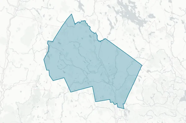 County of Merrimack — detail map