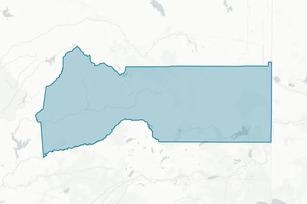 County of Sierra — detail map