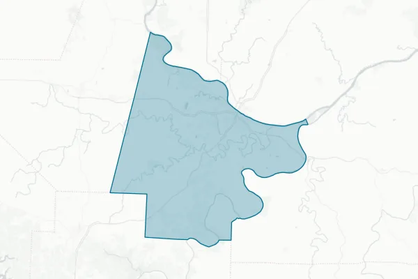 County of Cole — detail map