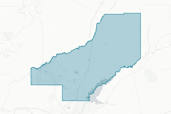 Madison County Board of Supervisors — detail map