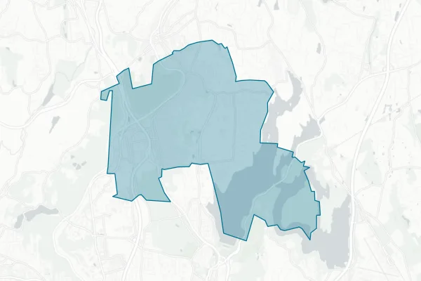 Mount Pleasant Central School District — detail map
