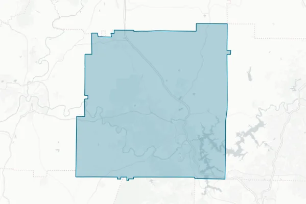 Bartow County — detail map