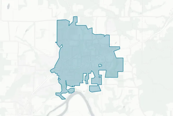 City of Newberg — detail map