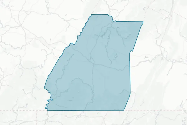 Somerset County — detail map