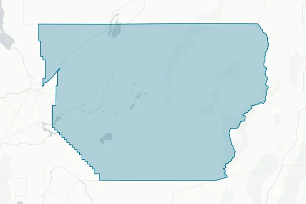 Churchill County — detail map