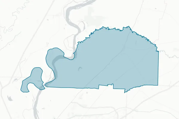 Tipton County — detail map