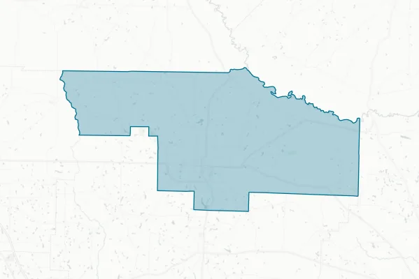 Ben Hill County Board of Education — detail map