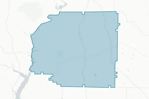 Stewart County — detail map