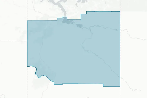 Benewah County — detail map