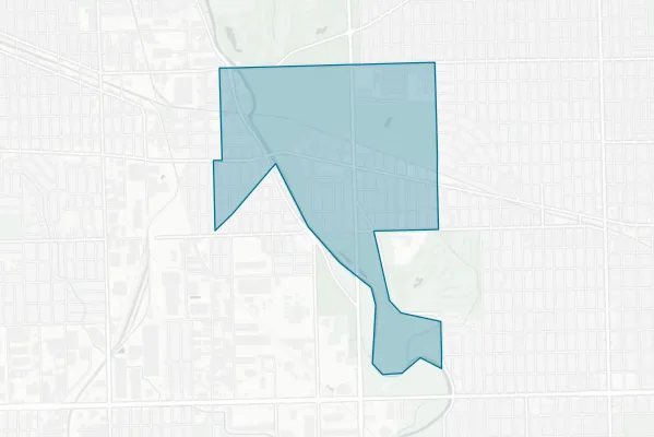 River Grove School District 85.5 — detail map