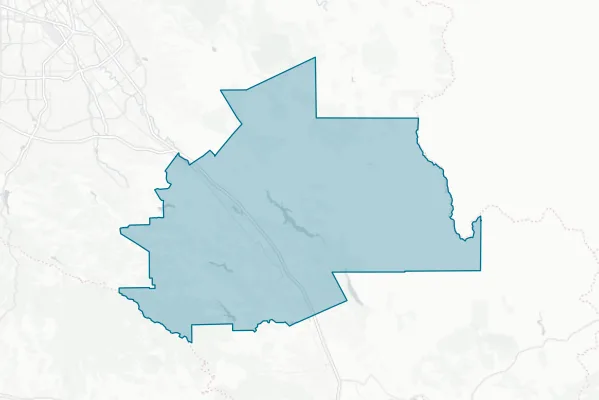 Morgan Hill Unified School District — detail map