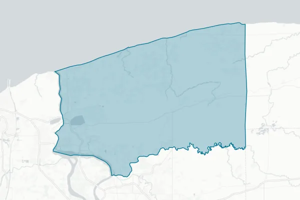 County of Niagara — detail map