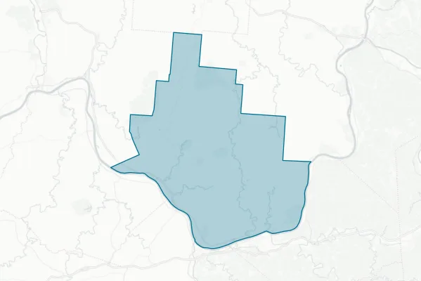 Lawrence County — detail map