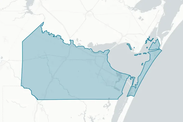 Nueces County — detail map