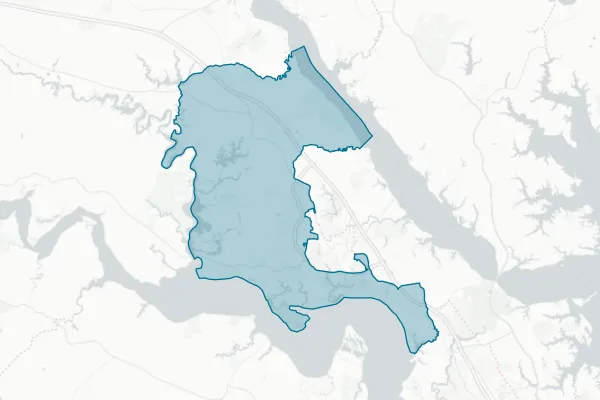 James City County — detail map