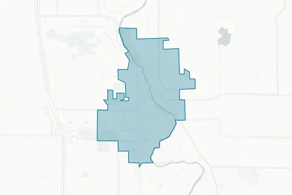 City of Big Rapids — detail map