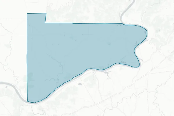 SWITZERLAND COUNTY — detail map