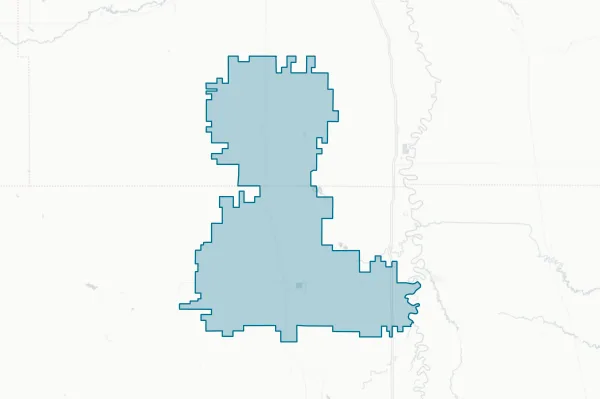 Hazen Public School District No. 3 — detail map