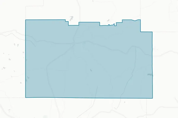 South Tippah School District — detail map